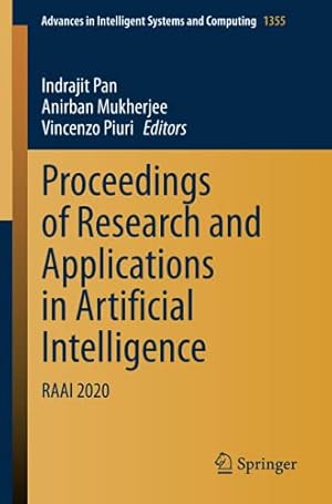 Proceedings of Research and Applications in Artificial Intelligence: RAAI 2020