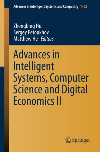 Full size book cover of Advances in Intelligent Systems, Computer Science and Digital Economics II}