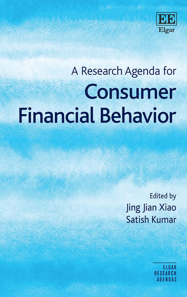 Full size book cover of A Research Agenda for Consumer Financial Behavior}