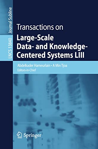 Full size book cover of Transactions on Large-Scale Data- and Knowledge-Centered Systems LIII}