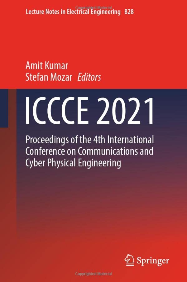 Full size book cover of ICCCE 2021: Proceedings of the 4th International Conference on Communications and Cyber Physical Engineering}