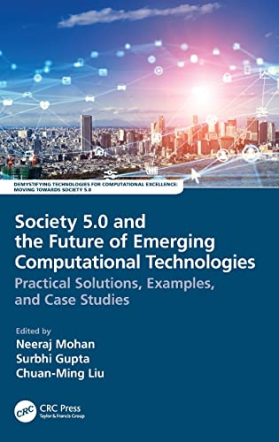 Full size book cover of Society 5.0 and the Future of Emerging Computational Technologies}