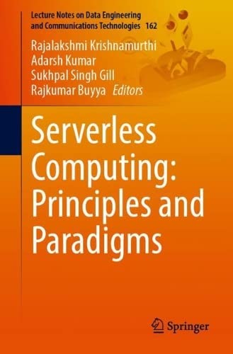 Full size book cover of Serverless Computing: Principles and Paradigms}