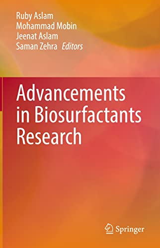 Full size book cover of Advancements in Biosurfactants Research}