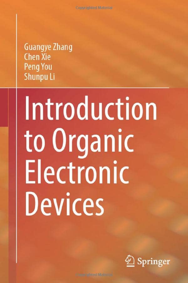 Full size book cover of Introduction to Organic Electronic Devices}