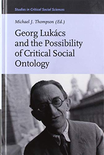 Full size book cover of Georg Lukács and the Possibility of Critical Social Ontology}