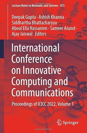 International Conference on Innovative Computing and Communications: Proceedings of ICICC 2022, Volume 1