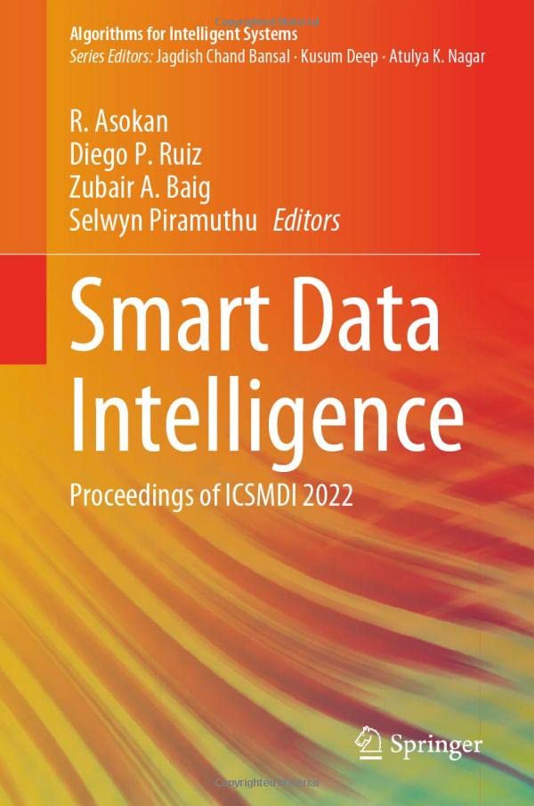 Full size book cover of Smart Data Intelligence: Proceedings of ICSMDI 2022}