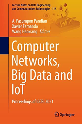 Full size book cover of Computer Networks, Big Data and IoT: Proceedings of ICCBI 2021}