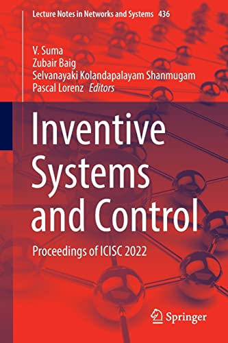 Full size book cover of Inventive Systems and Control: Proceedings of ICISC 2022}