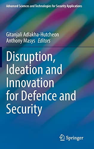 Full size book cover of Disruption, Ideation and Innovation for Defence and Security}