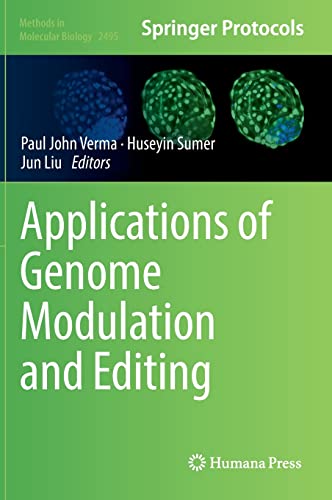 Full size book cover of Applications of Genome Modulation and Editing}