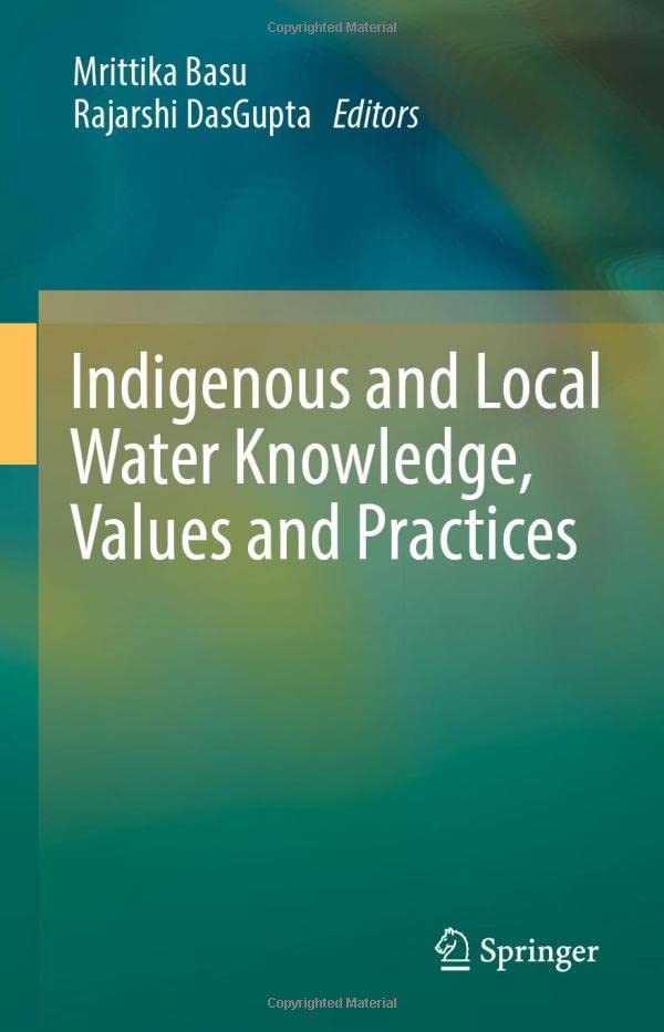 Full size book cover of Indigenous and Local Water Knowledge, Values and Practices}