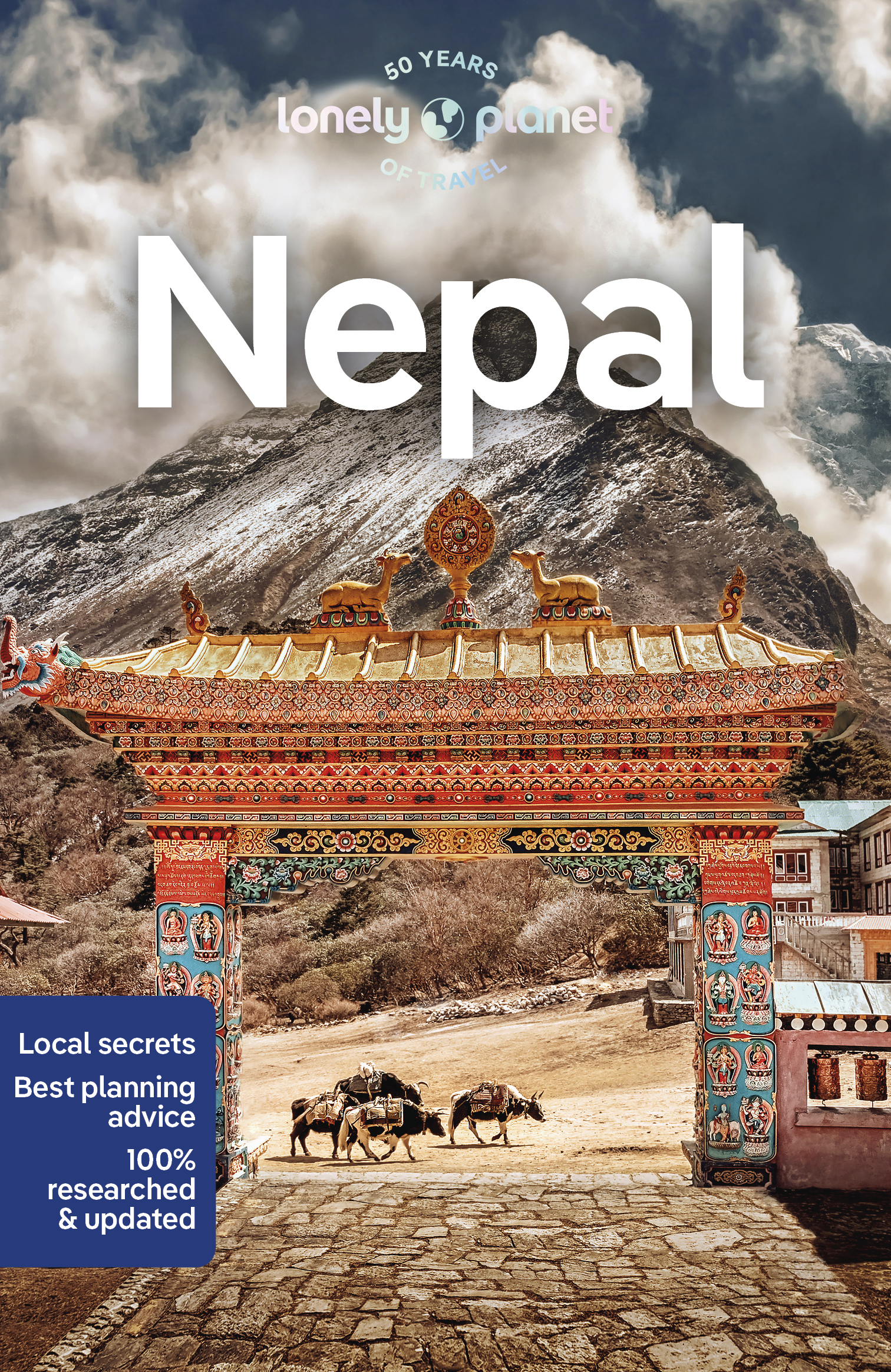 Full size book cover of Lonely Planet Nepal}