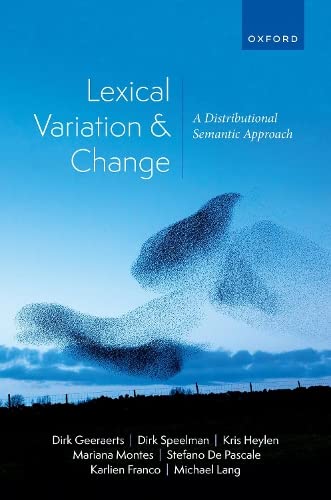 Full size book cover of Lexical Variation and Change: A Distributional Semantic Approach}