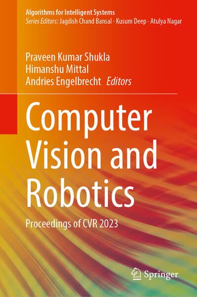 Full size book cover of Computer Vision and Robotics: Proceedings of CVR 2023}