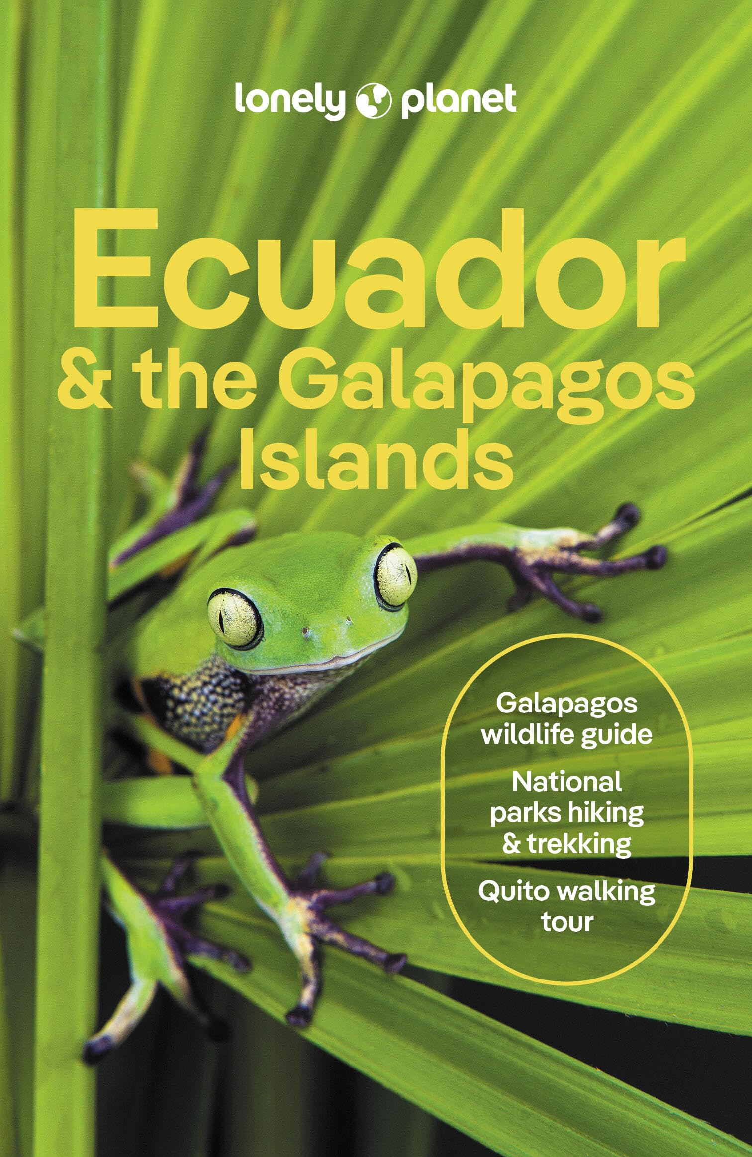 Full size book cover of Lonely Planet Ecuador & the Galapagos Islands}