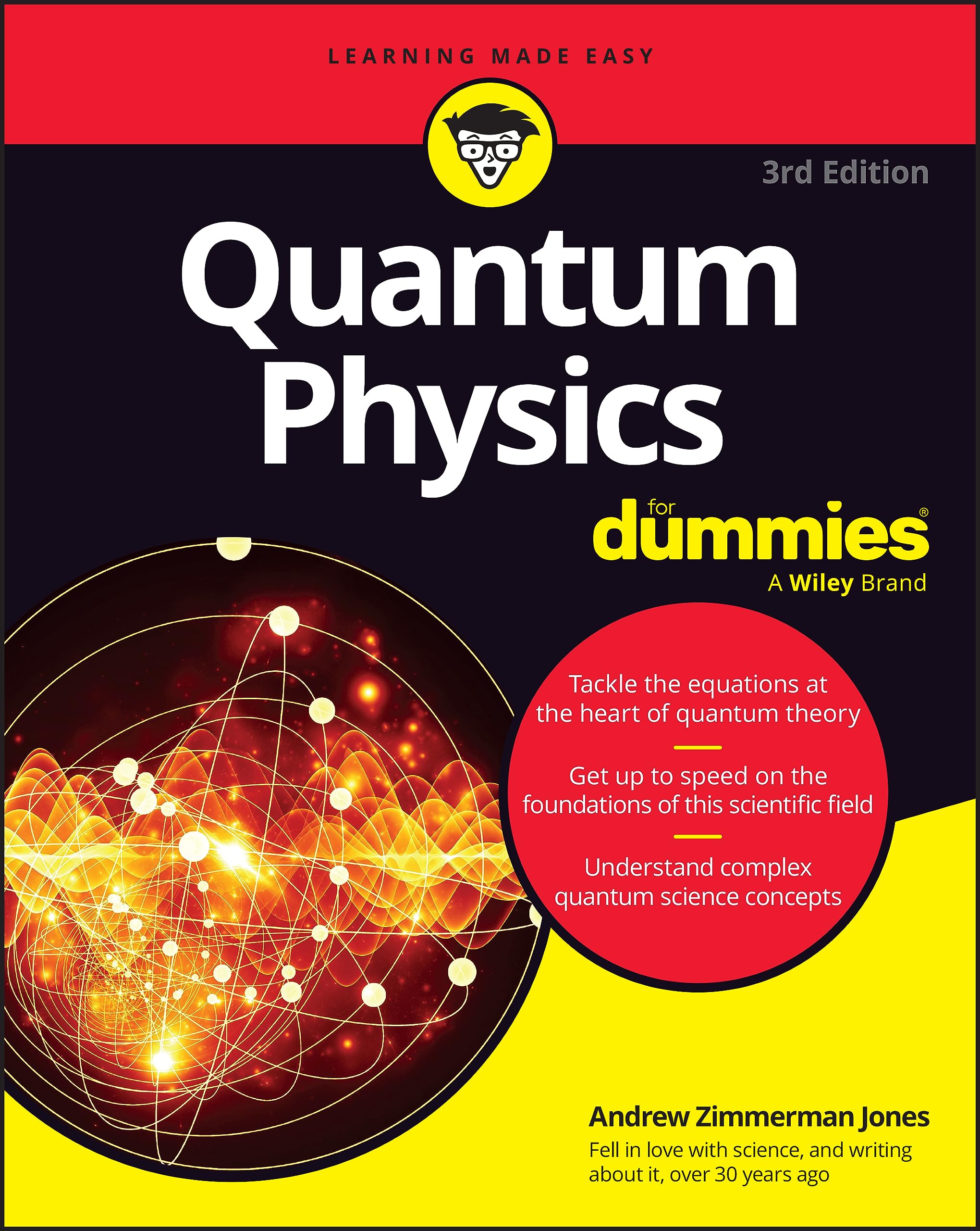 Full size book cover of Quantum Physics For Dummies}