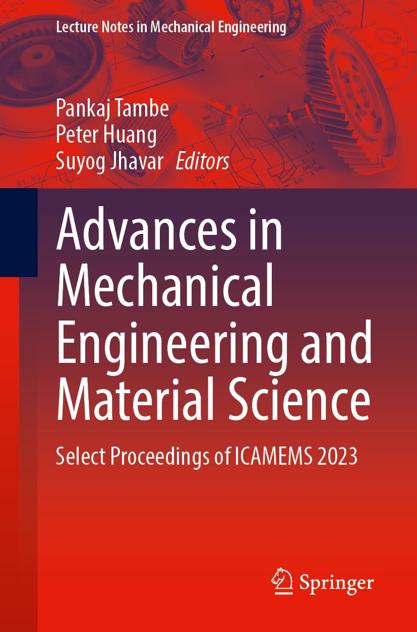 Full size book cover of Advances in Mechanical Engineering and Material Science: Select Proceedings of ICAMEMS 2023}