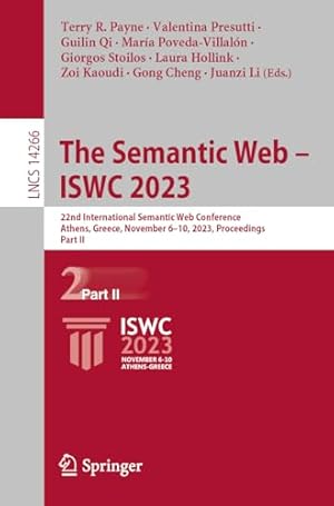 The Semantic Web – ISWC 2023: 22nd International Semantic Web Conference, Athens, Greece, November 6–10, 2023, Proceedings, Part II