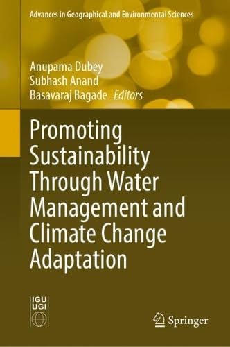 Full size book cover of Promoting Sustainability Through Water Management and Climate Change Adaptation}