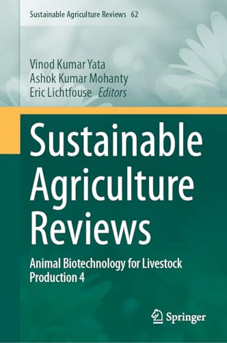 Full size book cover of Sustainable Agriculture Reviews: Animal Biotechnology for Livestock Production 4}