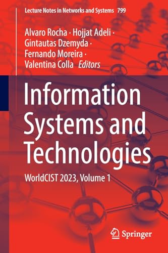 Full size book cover of Information Systems and Technologies: WorldCIST 2023, Volume 1}