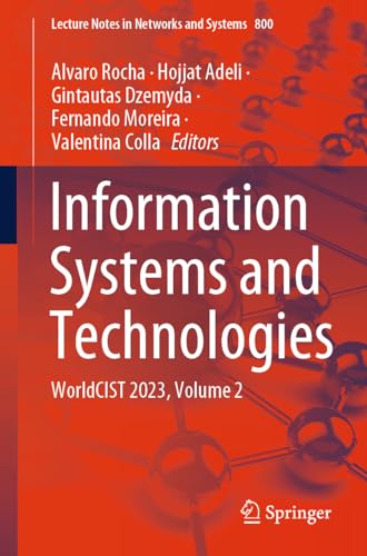 Full size book cover of Information Systems and Technologies: WorldCIST 2023, Volume 2}