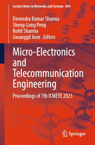 Full size book cover of Micro-Electronics and Telecommunication Engineering: Proceedings of 7th ICMETE 2023}