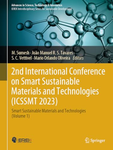 Full size book cover of 2nd International Conference on Smart Sustainable Materials and Technologies (ICSSMT 2023): Smart Sustainable Materials and Technologies (Volume 1)}