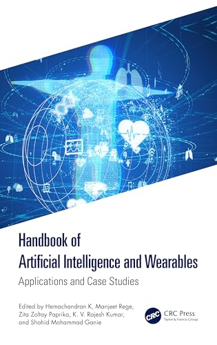 Full size book cover of Handbook of Artificial Intelligence and Wearables}