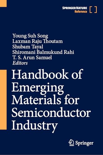 Full size book cover of Handbook of Emerging Materials for Semiconductor Industry}