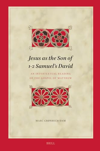 Full size book cover of Jesus as the Son of 1-2 Samuel's David: An Intertextual Reading of the Gospel of Matthew}